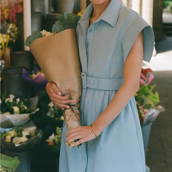 Tuckernuck Slate Blue Chloe Dress - Picture 9 of 16